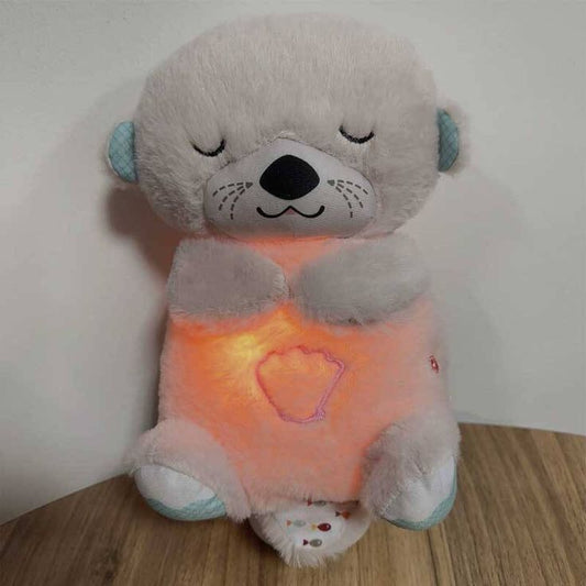 Breathing Teddy Bear with Soothing Music, Comfort Plush